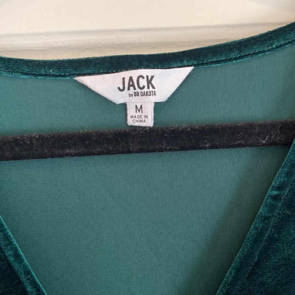 JACK by BB DAKOTA WEST VILLAGE VELVET DRESS - Picture 4 of 4